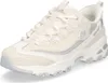 A single beige Skechers D Lites sneaker is shown from a side angle against a white background. Produktbild-Vorschau