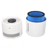 A white air purifier and its blue filter are shown against a white background. Náhled obrázku produktu