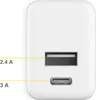 Accezz Wall Charger - Chargeur - Connexion USB-C et USB - Voir les images du produit 4