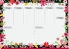 sigel Papier-Schreibunterlage Jolie "Flower Love" A3 420 x Produktbild-Vorschau 1