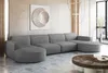 Kaiser Möbel Ecksofa Designer MODENA U XL stoff Dicker cord Produktbild-Vorschau 1