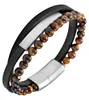 Akzent Armband aus Kunstlederion mit Tigerauge Produktbild-Vorschau 3