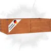 DELUKE® Hochbeet aus Cortenstahl ISAK | unten offen | Produktbild-Vorschau 1