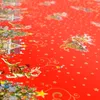 Tischdecke Wachstuch Weihnachten Rot Robust Wasserabweisend Produktbild-Vorschau 4