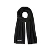 Eleganter Damenschal in Schwarz mit edler Stickerei, 30x192 Produktbild-Vorschau 4
