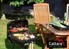 Gril na drevené uhlie obdĺžnikový TRAPANI 46cm 13028 Náhľad obrázku produktu 20