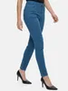Tazzio Damen Skinny Fit Jeans F138 (Petrol, 38) Produktbild-Vorschau 5