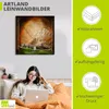 ARTland Leinwandbild Schaukel der Ewigkeit Größe: 30x30 cm Produktbild-Vorschau 2