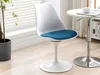 Stuhl 2er-Set - Polypropylen & Metall - Blau & Weiß - XAFY Produktbild-Vorschau 2