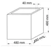 Elegant Einrichten | Pflanzkübel | Fiberglas | quadratisch Produktbild-Vorschau 7