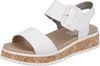 Rieker 'R-EVOLUTION' Damen Echtleder Sandalen weiss , Produktbild-Vorschau 25