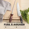 PAUDIN NH1 Fusil 30 cm - Aiguiseur professionnel pour Voir les images du produit 2