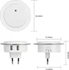 LED Nachtlicht Bernsteinweißes Licht 2er-Set (1500-1800K) 4 Produktbild-Vorschau 2