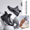 Regenstiefel Outdoor Rutschfeste Regenschuhe Schwarz Größe: Produktbild-Vorschau 3