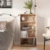 KOMTO Bücherregal  60 cm breit, Sonoma, Bücherregal mit 4 Produktbild-Vorschau 3