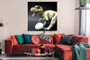 MuchoWow® Poster Dinosaurier-Ei - weiß 100x100 cm - Produktbild-Vorschau 2