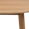 Esstisch Naya Ø 120 cm massivholz Eiche und Eichenfurnier Produktbild-Vorschau 5