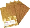 Happy Color Arkusze Piankowe A4 5 sztuk złoty brokat Podgląd zdjęcia produktu 1