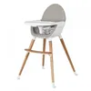 WEBABY - Chaise haute évolutive pour repas bébé Blanc et Voir les images du produit 10