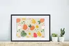 MuchoWow® Gerahmtes Poster Frucht - Lochpflanze - Muster Produktbild-Vorschau 4