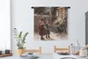 MuchoWow® Wandteppich Wandbehang Porträt Weihnachten - Produktbild-Vorschau 3