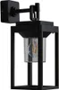 Lucande Außenwandleuchte Milanka, 43 cm, schwarz, IP65, E27 Produktbild-Vorschau 1