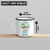 Trendation - Bester Opa Der Welt Geschenk Emaille Tasse Produktbild-Vorschau 4