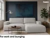 MEBLINI Schlafcouch mit Bettkasten - Ecksofa mit Produktbild-Vorschau 3