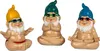 formano 3er Set Gartenzwerge Yoga Figuren 17 cm aus Produktbild-Vorschau 1
