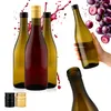 SuperButelki - 15x Butelka szklana BURGUNDY 750 ml z czarną Podgląd zdjęcia produktu 1
