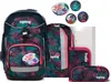 A collection of school supplies, including a backpack, pencil cases, and decorative patches, arranged on a white background. Náhled obrázku produktu