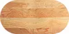 vidaXL Tischplatte Hellbraun 100x50x4 cm Massivholz Eiche Produktbild-Vorschau 1