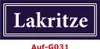 15 Stück Gewürzaufkleber Lakritze 40x16mm Gewürzetiketten Produktbild-Vorschau 1