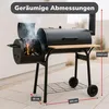 Alpina Smoker Barbecue - BBQ Smoker - mit separatem Smoker Produktbild-Vorschau 3