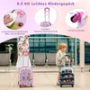COSTWAY Valigia per bambini 5 pezzi + zaino, trolley per Anteprima dell’immagine prodotto 9