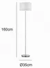 Design vloerlamp Series 4611 mat chroom met witte lampenkap Productafbeelding-voorbeeld 4