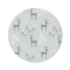 MuchoWow® Mauspad Mousepad Muster - Hirsche - Winter 40x40 Produktbild-Vorschau 1