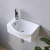 AQUABATOS Hängewaschbecken Keramik Waschtisch Produktbild-Vorschau 5