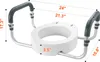 Sollevatore per sedile WC SucceBuy, altezza 8,9 cm, portata Anteprima dell’immagine prodotto 8