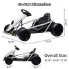 Elektryczny gokart – Drift Kart – akumulator 24 V – dwa Podgląd zdjęcia produktu 4