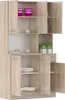 Kondela Sechstüriges Sideboard Pelion New - Sonoma-Eiche Produktbild-Vorschau 5