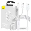 Baseus Cavo USB superiore USB 2.0 1,5 m USB A USB C/Micro Anteprima dell’immagine prodotto 18