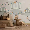 Muralo Vlies Fototapete für Kinderzimmer LUFTBALLONS Tiere Produktbild-Vorschau 7