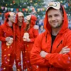 3-dílný kostým House of Money - s maskou Dalího, nafukovací Náhled obrázku produktu 5