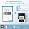 Phomemo M120 Etikettendrucker - Bluetooth-Etikettendrucker Produktbild-Vorschau 2
