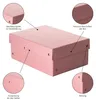 Caja de almacenamiento Falken PURE Box, color rosa pastel, Vista previa de la imagen del producto 6
