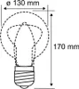 Paulmann 287.46 5W E27 2700K LED-bollamp, E27-fitting, 5 Productafbeelding-voorbeeld 8