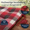 BURI Hochlehner Auflagen 117x49x6 cm - wetterfeste Produktbild-Vorschau 6