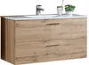 Waschtischkombination - Wildeiche Nachbildung - B 100 cm - Produktbild-Vorschau 1
