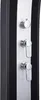 A close-up view of a modern shower panel with multiple controls. Náhled obrázku produktu